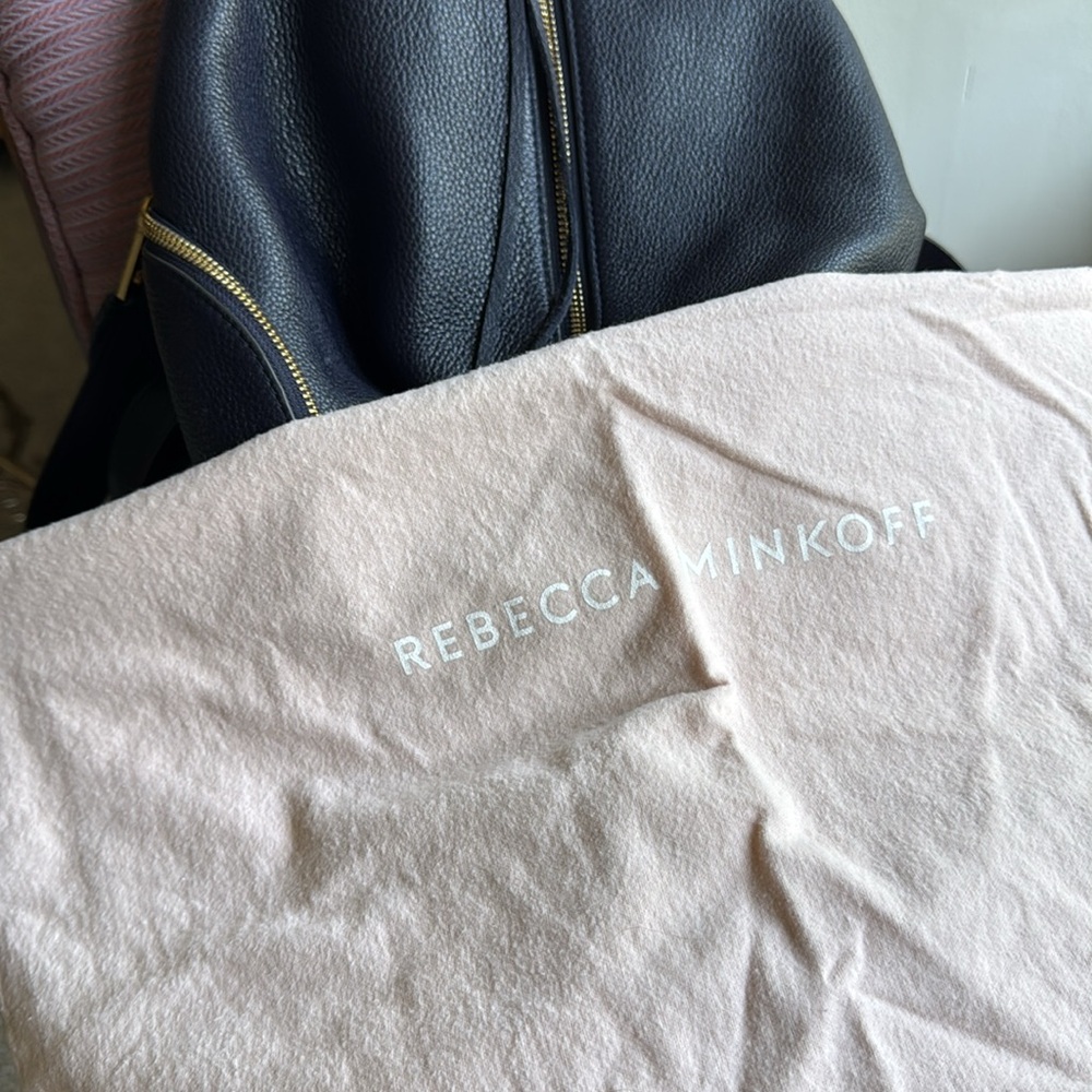 Rebecca Minkoff Navy Backpack - Picture 10 of 10